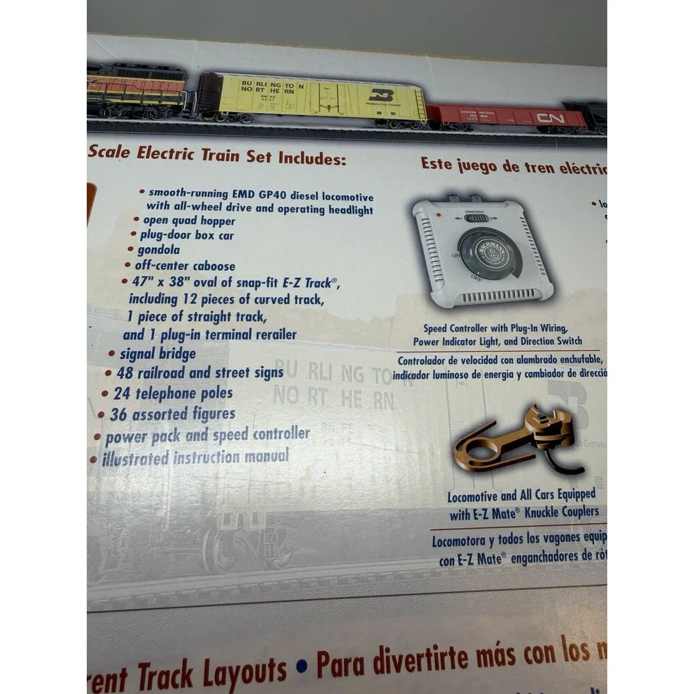 Bachmann HO Scale 00706 Rail Chief Electric Train Set Working Complete 2011